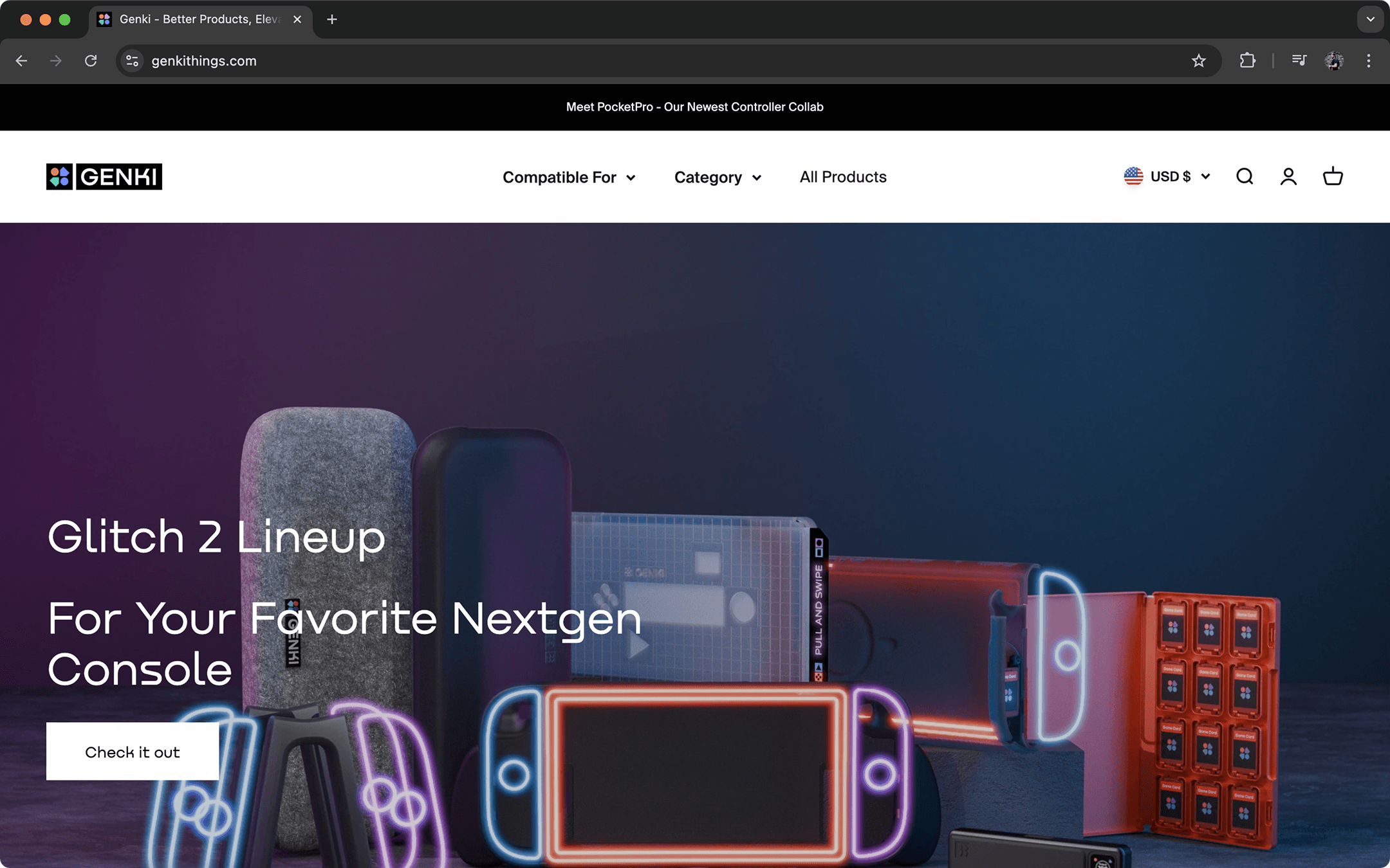 Genki Custom eCommerce Website